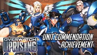 Overwatch Uprising Unit Commendation Achievement [Reinhardt]