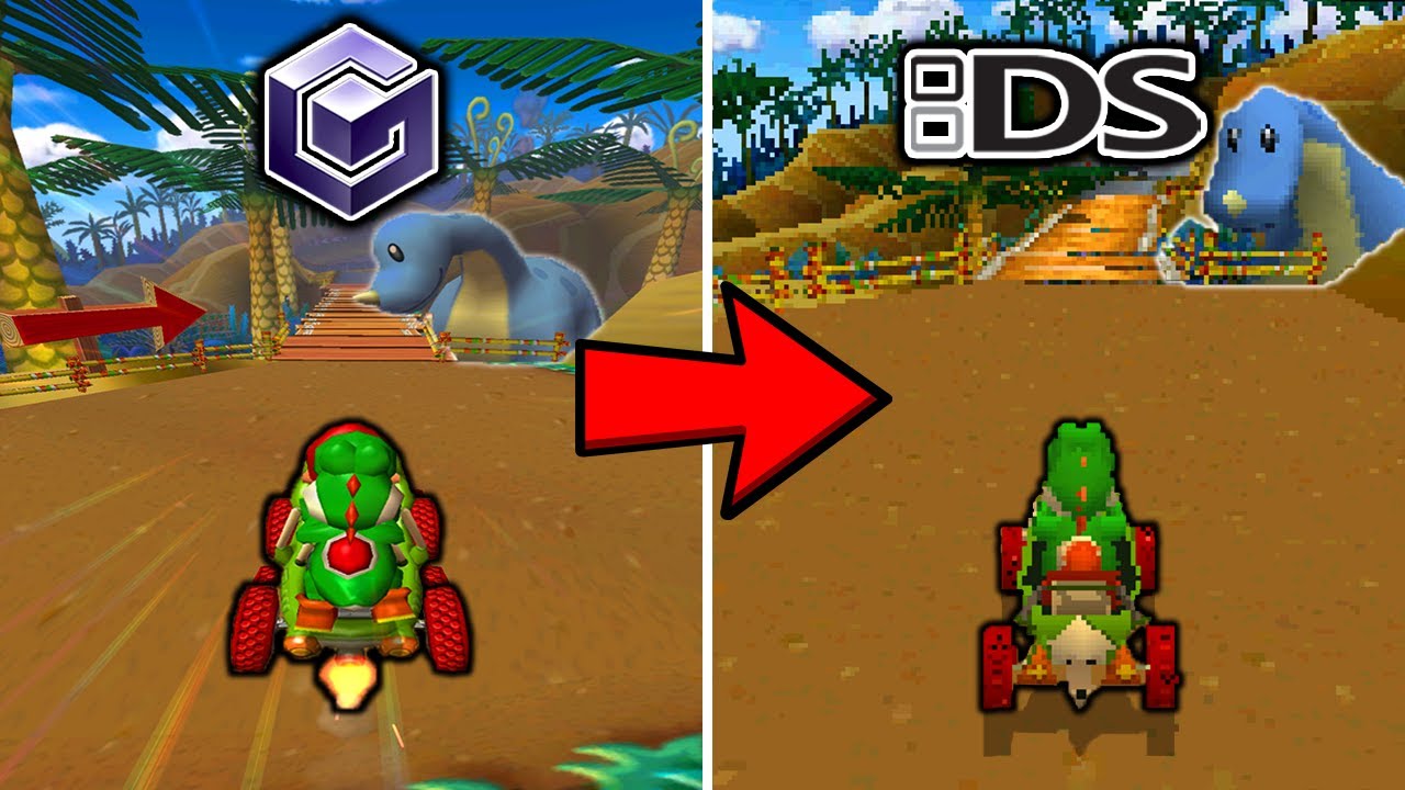 Mario Kart: Double Dash!! Tracks Recreated in Different Mario Kart Games!