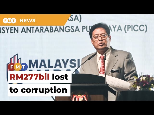 RM277bil lost to corruption in 5 years, says MACC chief class=