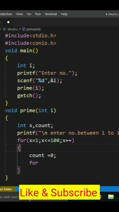 Print Prime Number between 1 to 100 Using Function #shorts # ...