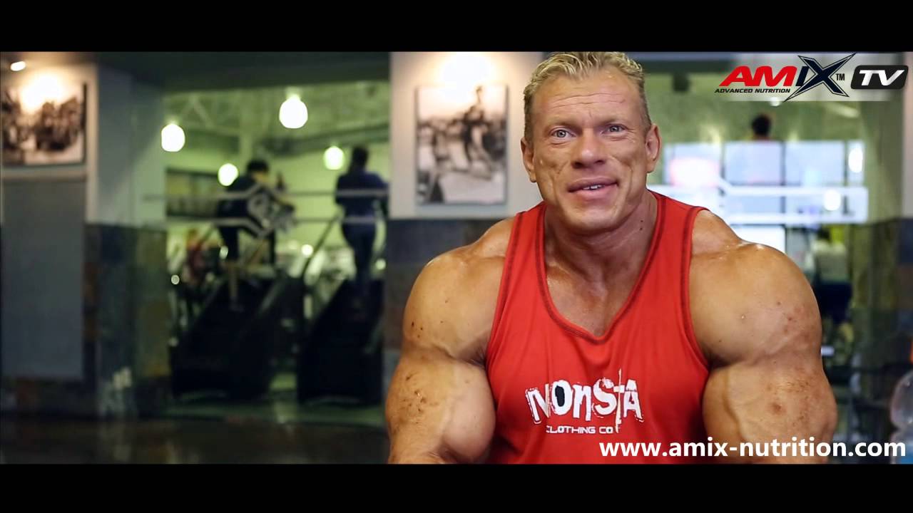 Dennis Wolf (Amix Team) - Interview for Amix Nutrition after Mr.Olympia 2013