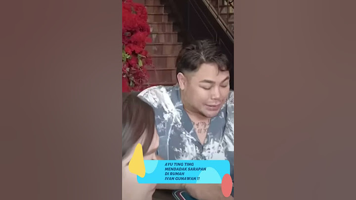 AYU TING TING MENDADAK SARAPAN DI RUMAH IVAN GUNAWAN