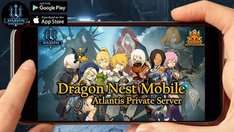 DRAGON NEST M: ATLANTIS (REVIEW) 2021 Online Private-Server DNM Mobile 2-Hours Gameplay