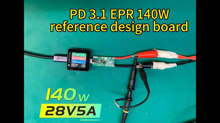 【PD3.1 EPR Sink Controller】HUSB238A that can be used in 140W 2021 Macbook Pro--140W(28V5A) EVM test