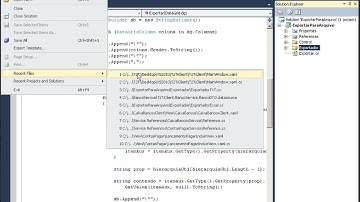 C# WPF - Exportar Datagrid Video Aula 05 - Classe Exportar CSV