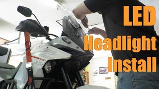 Cyclops LED Headlight Install | KTM 1190 1290 Super Adventure