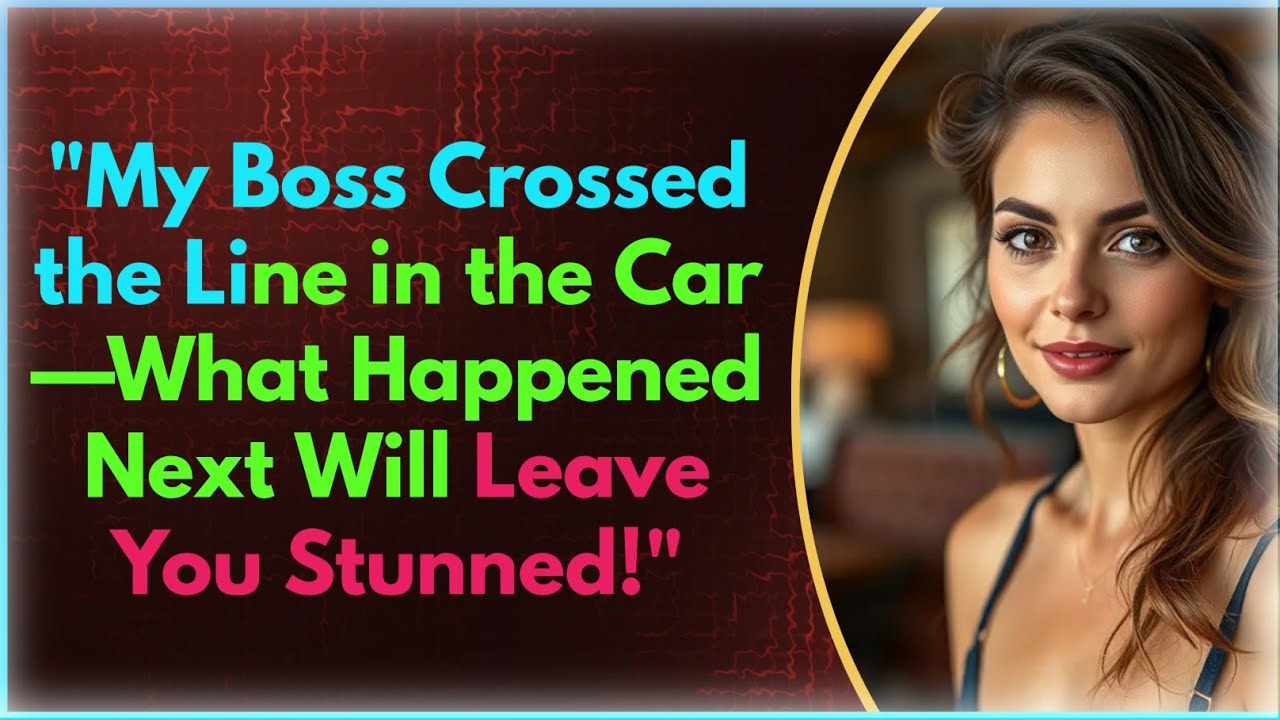 "My Boss Crossed the Line in the Car—What Happened Next Will Leave You