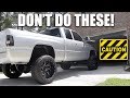 TOP 3 MISTAKES NEW CUMMINS OWNERS MAKE!!