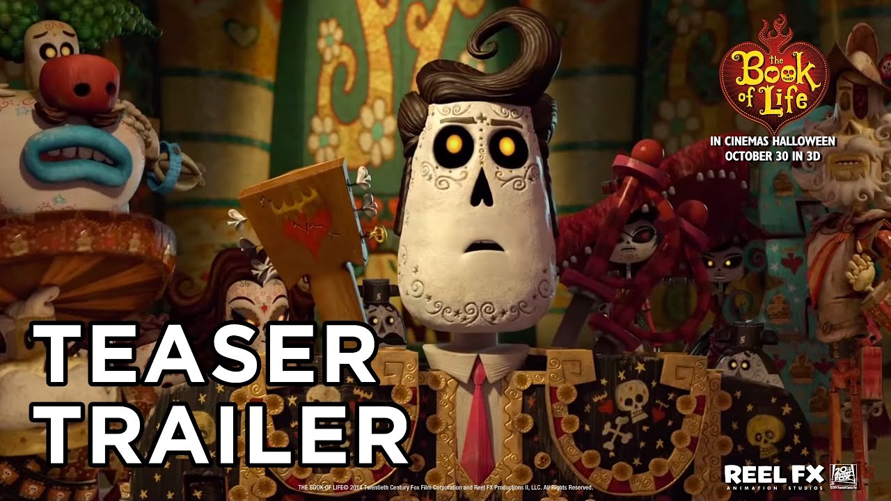 The Book of Life [Official Teaser Trailer in HD (720p)]