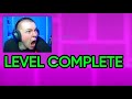 Steak beats the hardest geometry dash level