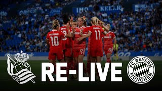 Real Sociedad - FC Bayern | UEFA Women’s Champions League Qualification | Second Round - First Leg