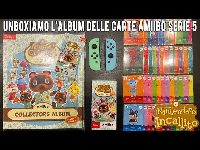 Unboxiamo e completiamo l'album delle Carte Amiibo Serie 5 di Animal  Crossing 