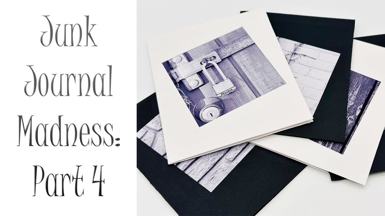 Junk Journal Madness: Binding the Journal! - #jjmadness