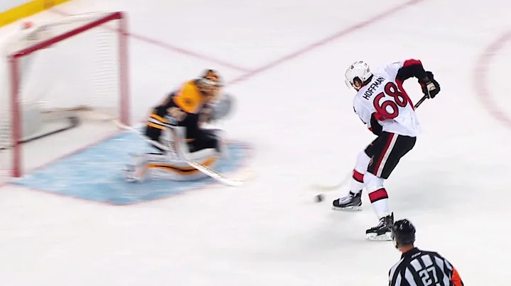 Karlssons hail mary springs Hoffman who fools Rask