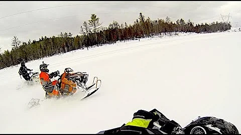 SKIDOO 850 vs POLARIS AXYS 800 vs REV RKTek 827, who wins!!!