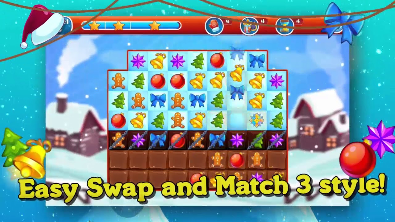 Christmas Sweeper 2 Free Holiday Match 3 Game YouTube Christmas Sweeper 2 Free Holiday Match 3 Game YouTube