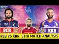 RCB vs KKR Preview, RCB vs KKR Playing 11, RCB vs KKR Stats, Prediction &amp; Pitch Report 57th Match