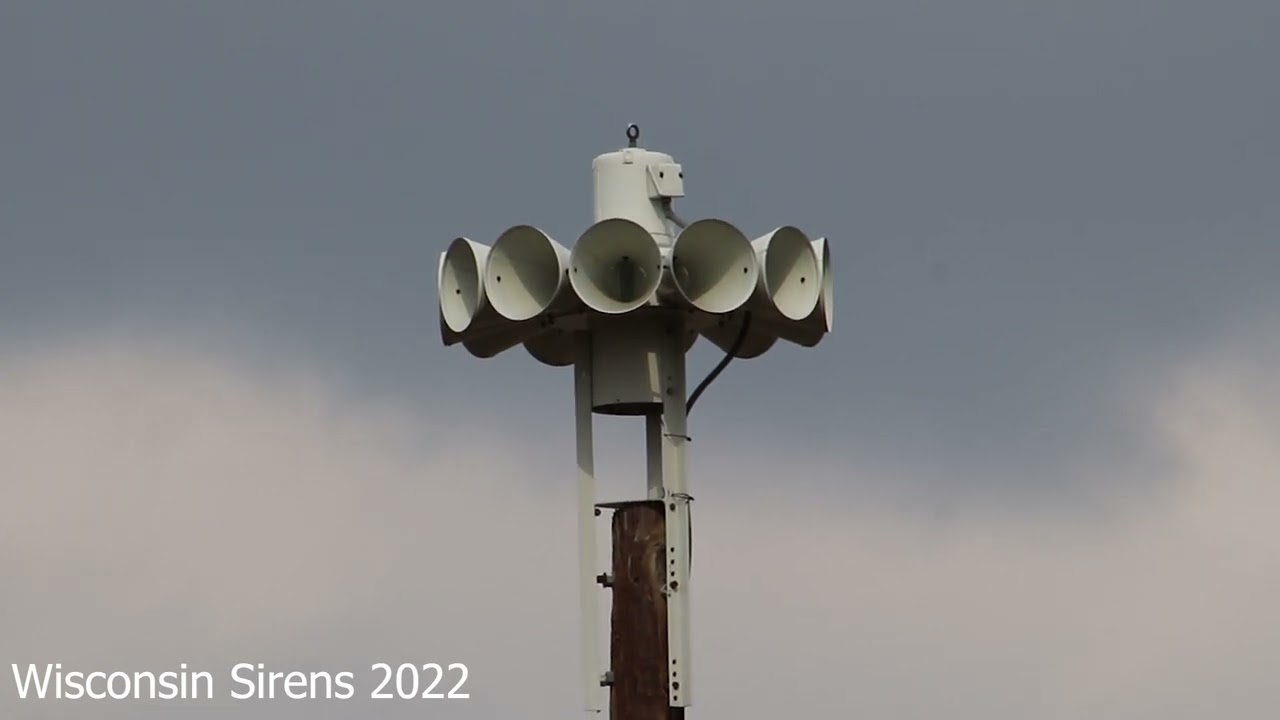 Federal Signal STH-10 Siren Test Chisago City, MN 10/5/2022