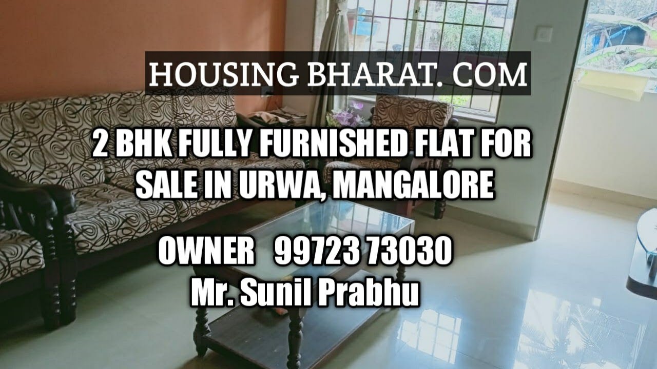 2 BHK Fully Furnished Flat for Sale in Urwa, Mangalore YouTube
