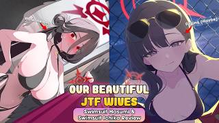 Beach, Watermelons and JTF Girlfriends | A Blue Archive 4.5 FES Swimsuit Hasumi & Ichika Review