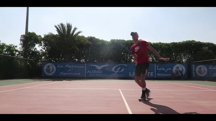 Saad Alami - Tennis video