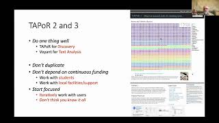 TAPOR: Textual Analysis Portal for Research as Resources for Digital Humanities Instructions