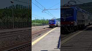 Vivalto 4019 Firenze S.M.N.-Livorno Centrale in transito a Montelupo-Capraia con saluto #train