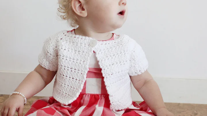 Adorable Crochet Baby Shrug