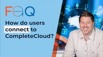 How do users connect to CompleteCloud?