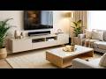 Modern TV Wall Mount Stand Design Ideas 2026 | Stylish TV Wall, Floating Unit &amp; Living Room Decor