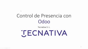 Tecnativa - Control de Presencia con Odoo ERP CRM. Empleados, asistencias, vacaciones, ausencias
