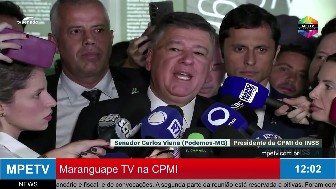 Senador Carlos Vianao - Ao vivo: na CPMI – 26/2/26 - 2
