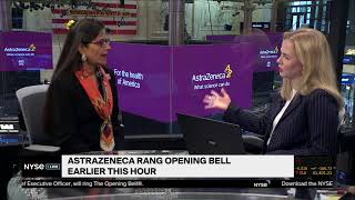 Today on NYSE Live | Pharma Giant AstraZeneca Rings Opening Bell Following Historic NYSE Transfer
