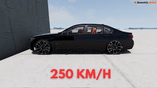 BMW 760Li Vs Wall 250 KM/H  BeamNG.drive #beamngcrashes #crashboompunk