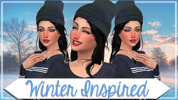 Sims 4 Create-a-Sim: Winter Inspired