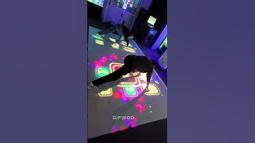 Interactive Floor Projection Game - Mountain Climber. Let