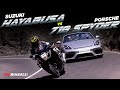 Suzuki hayabusa vs porsche 718 spyder  for the love of internal combustion  goodbye 2023