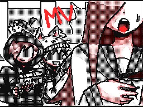 Flipnote Hatena//Backing Up Song - By K66GUNSO