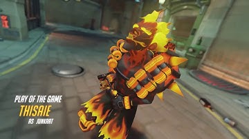 Kings Row Junk x Zarya Ult Combo Quintuple Kill