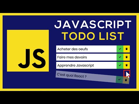 Vidéo: Existe-t-il une liste en Javascript ?