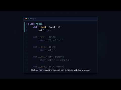 Dunder (Magic) Methods - Python for Beginners