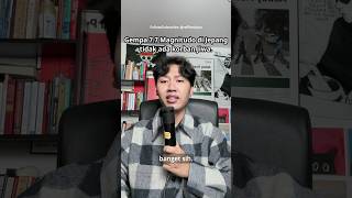 GEMPA 7.7 MAGNITUDO DI JEPANG.