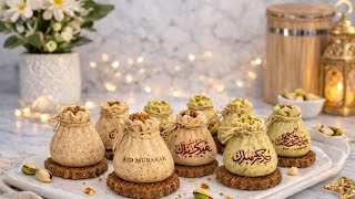 قاطو العيد 2026 رزمة بالمول لي دار حالة درتلكم اموندينو وبيستاشيو مع الكرمبل