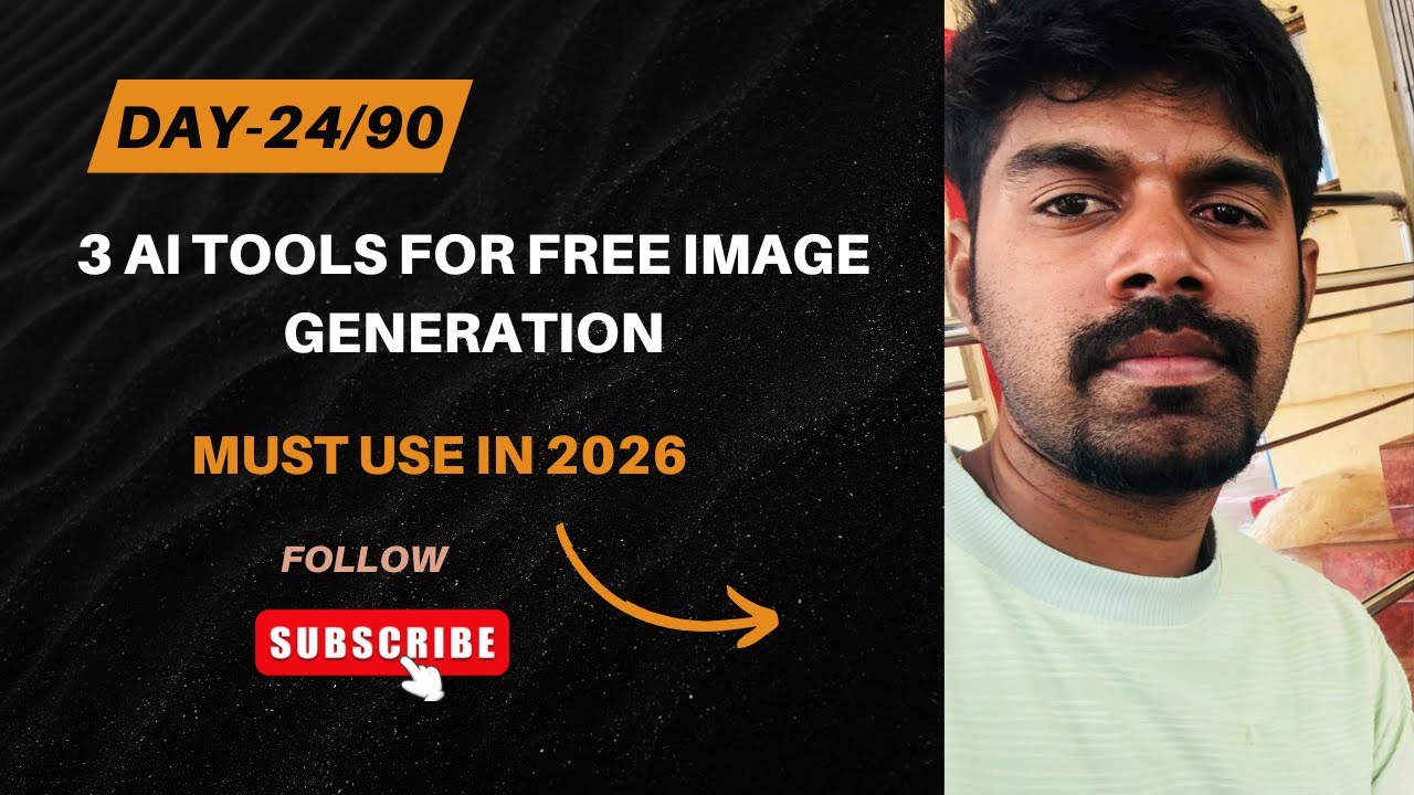 3 AI Tools for Free Image Generation | DAY-24
