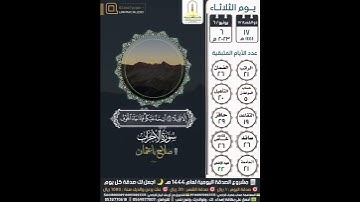 قد يعلم الله المعوقين منكم والقائلين لإخوانهم هلم إلينا... سورة الأحزاب ١٨-١٩ صلاح باعثمان