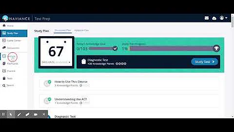 Naviance Test Prep Tutorial