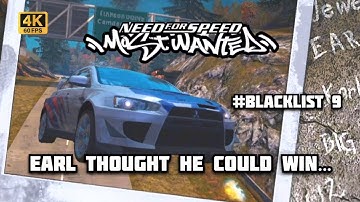 Beating Earl With His OWN Lancer! | NFS Most Wanted Blacklist #9 Boss Battle #nfsmostwanted #nfs