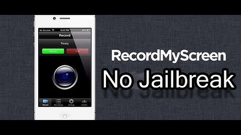 RecordMyScreen Screen Record iPhone No Jailbreak! [How to Merge Audio Also!]