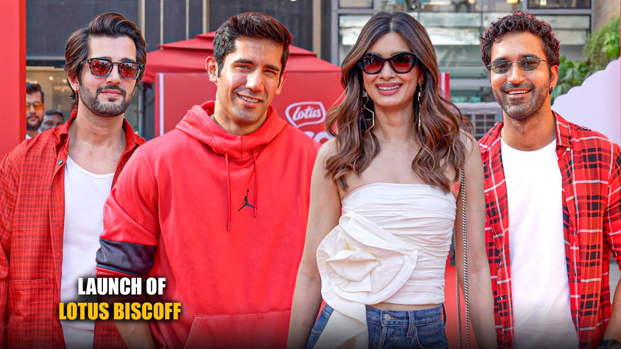 The Grand Launch of Lotus Biscoff With Diana Penty, Aditya Seal & Varun Sood