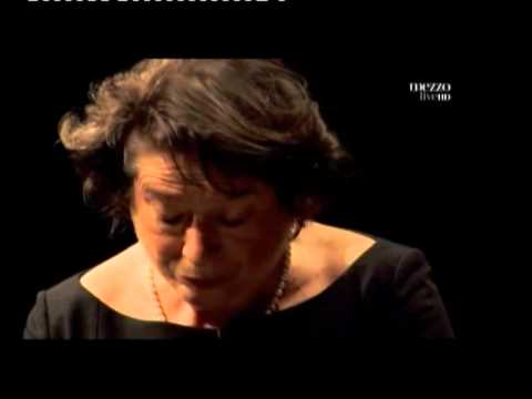 Elisabeth Leonskaja in Sonata K 332 Adagio by W,A,Mozart